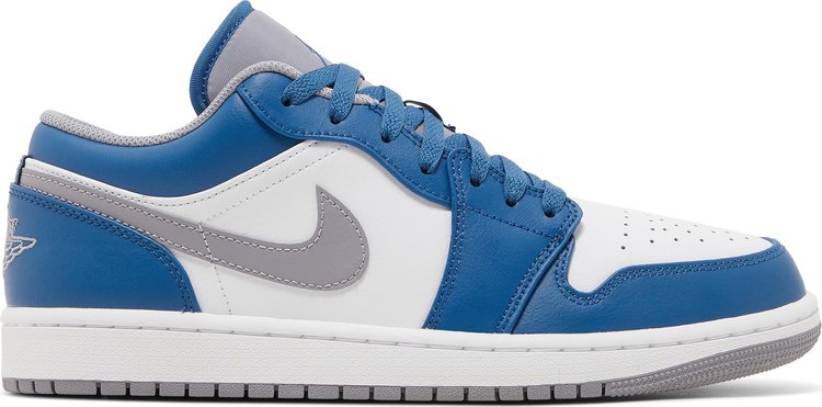 Nike Air Jordan 1 Low 'True Blue Cement'