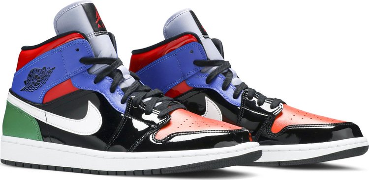 Nike Air Jordan 1 Mid SE 'Multi Patent'