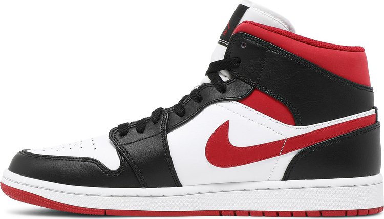 Nike Air Jordan 1 Mid 'Black Gym Red'