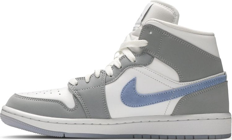 Nike Air Jordan 1 Mid 'Wolf Grey Aluminum'