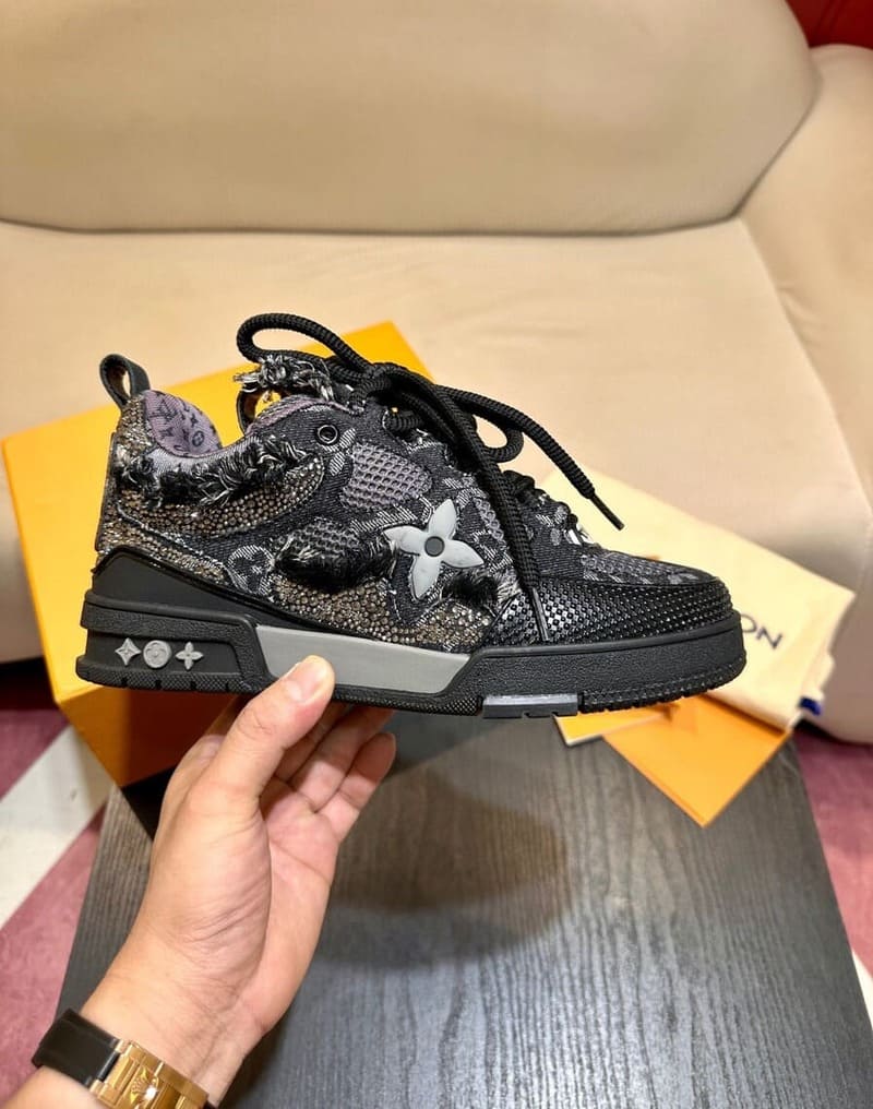 Louis Vuitton LV Skate Black Swarovski Monogram